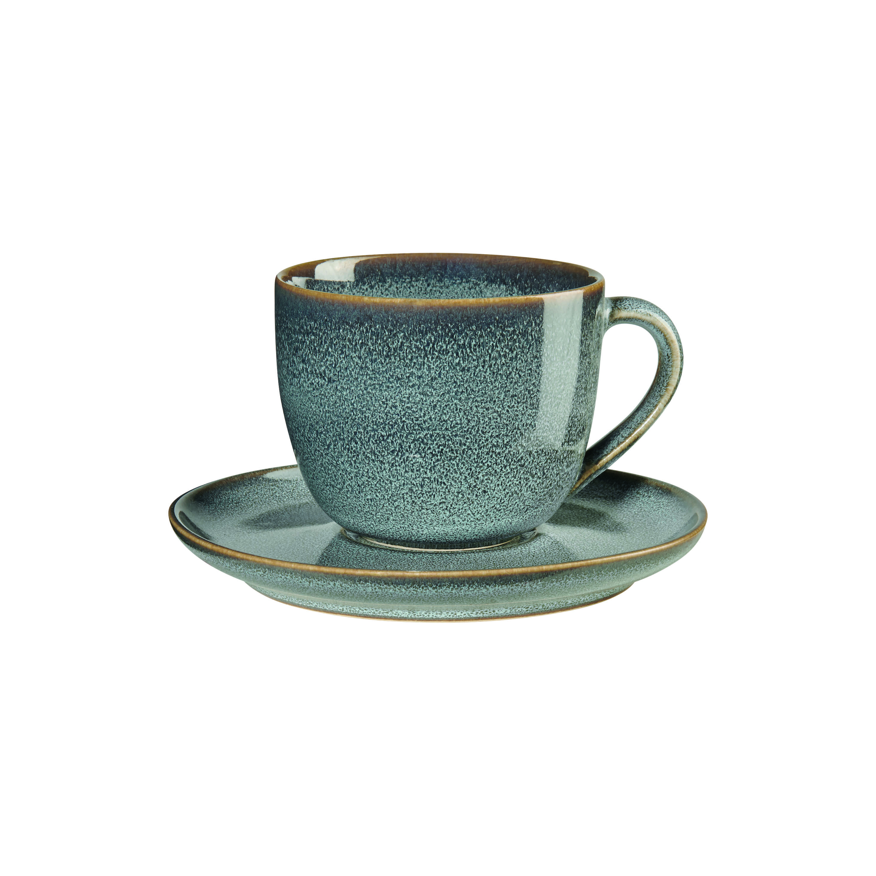 photo de présentaton de Tasse à cappuccino avec soucoupe, Denim